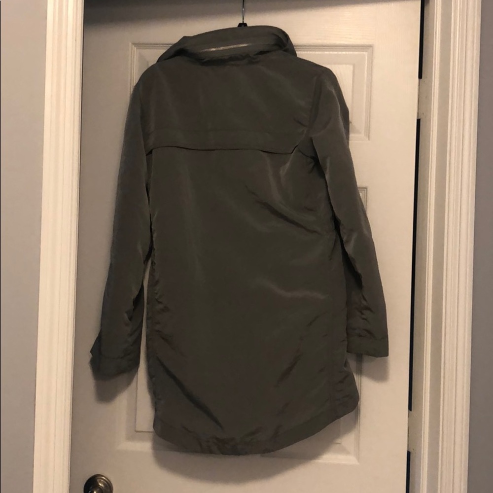 Grey adjustable rain jacket - Picture 5 of 6